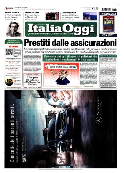 Italia oggi : quotidiano di economia finanza e politica